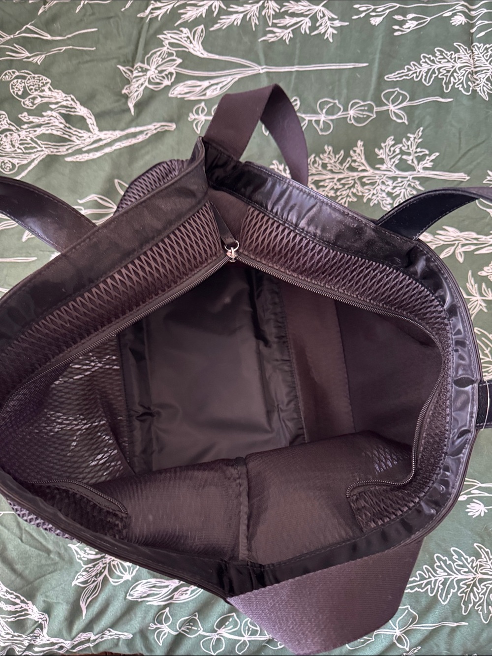 VSX Black Mesh Duffel Tote - Picture 4 of 5